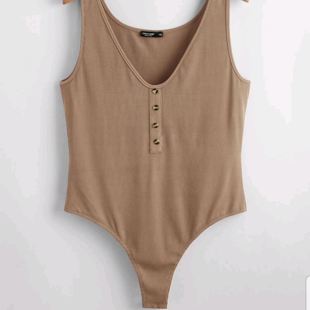 Tan Bodysuit